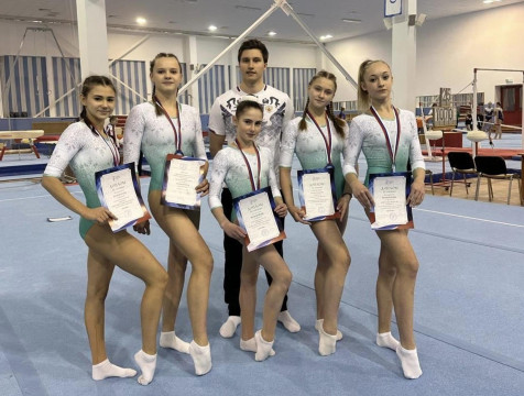 Обнинские гимнастки заняли третье общекомандное место чемпионата ЦФО