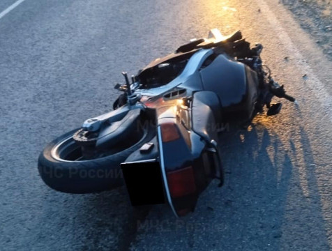 Мотоциклист погиб в ДТП в Боровском районе