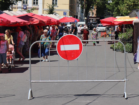 Улицу Кропоткина в Калуге перекроют с 23 по 25 мая из-за ярмарки