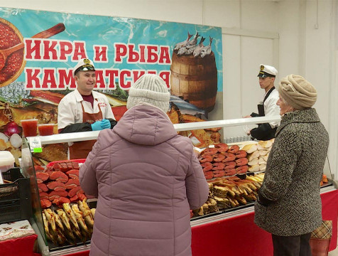 Выставка Икра и рыба Камчатская вновь начала свою работу в Калуге