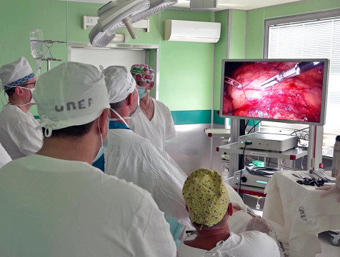 Мастер-класс по лапароскопии при тяжёлых патологиях провели в калужской БСМП