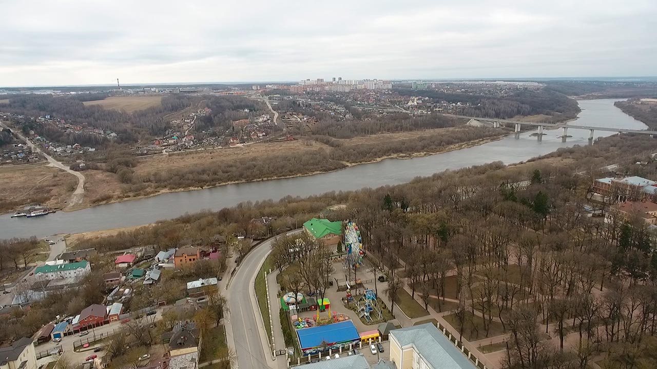 В калуге на неделю. Ока парк Калуга.