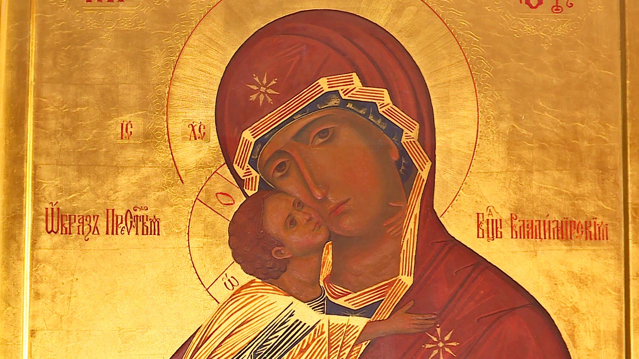 Икона пресвятой богородицы владимирская фото