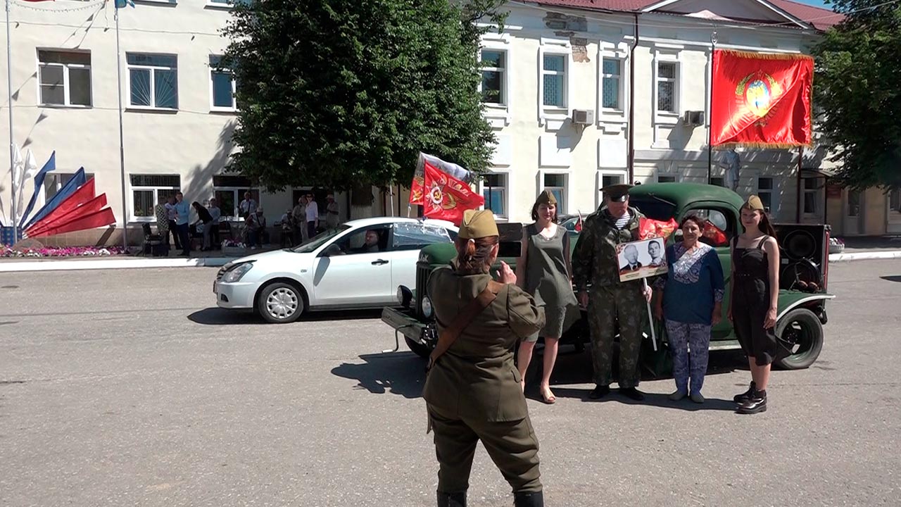 Автопробег по местам боевой славы