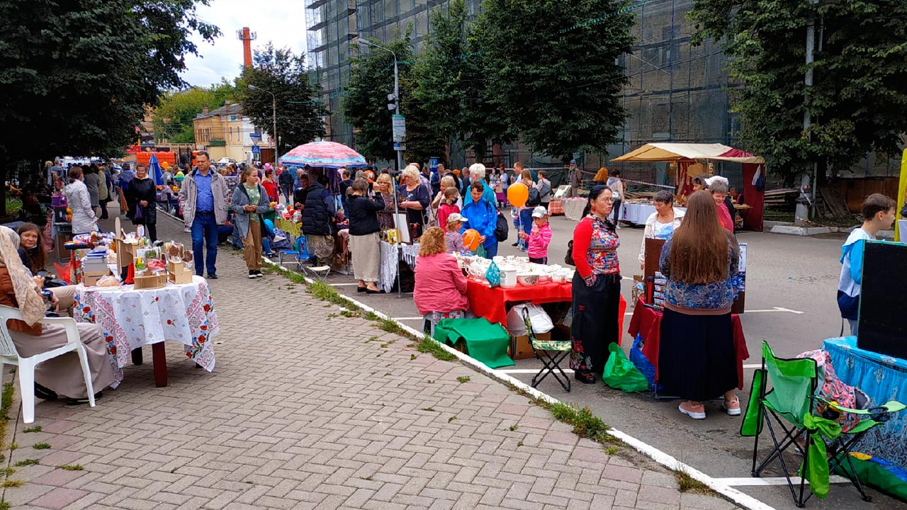 Когда день города в белой калитве