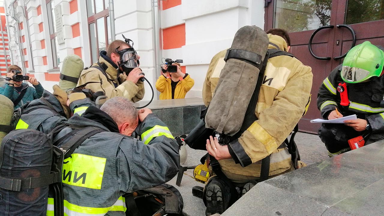 На железнодорожном вокзале «Калуга-1» ликвидировали последствия «взрыва»