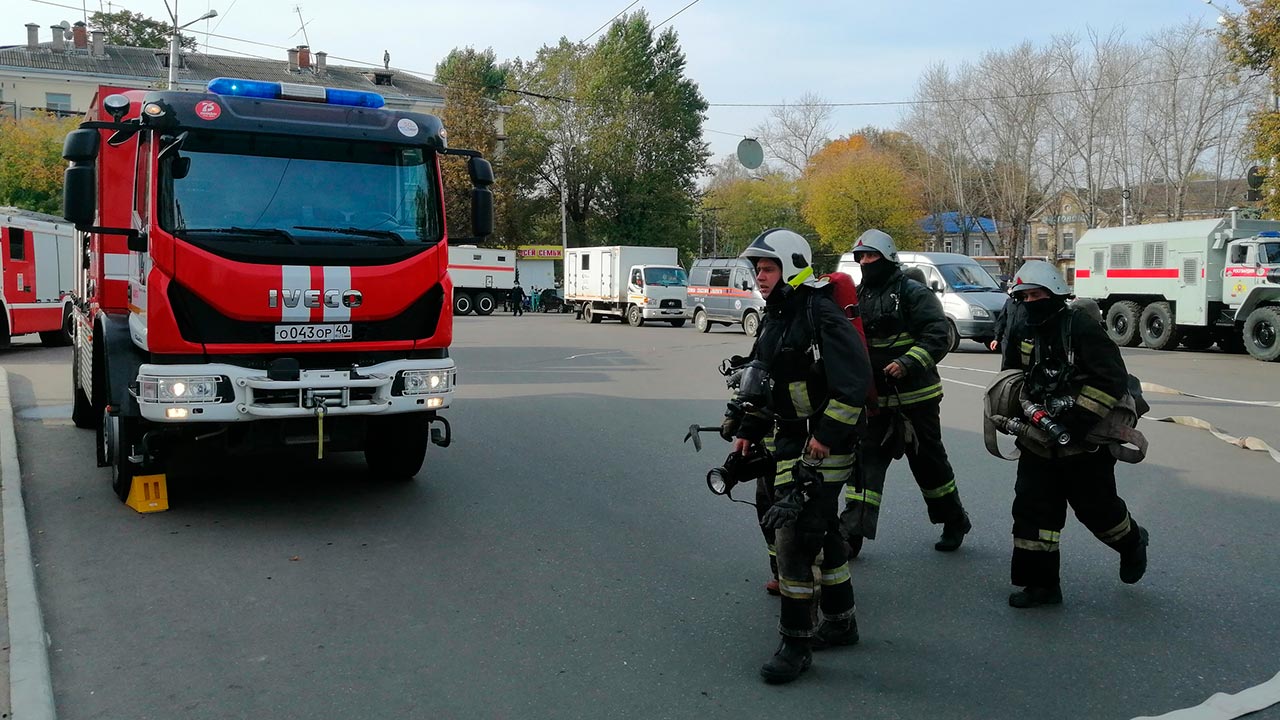 На железнодорожном вокзале «Калуга-1» ликвидировали последствия «взрыва»