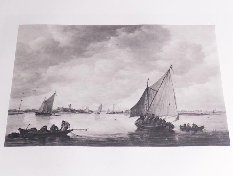 Картину «Рыбачья лодка в устье реки» Яна ван Гойена представили в Калуге