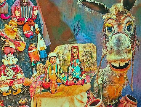 Столичные кукольники представили калужанам постановку «Али-Баба и сорок разбойников»