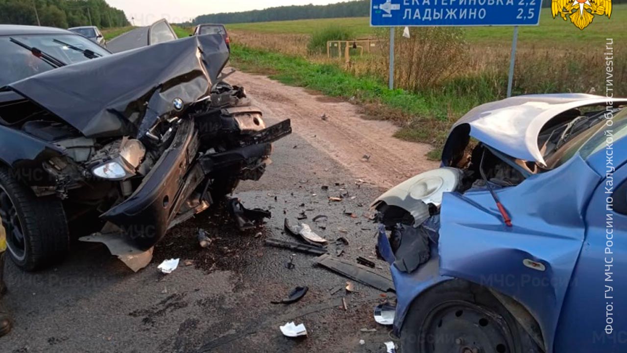 ДТП с пострадавшим произошло в Тарусском районе