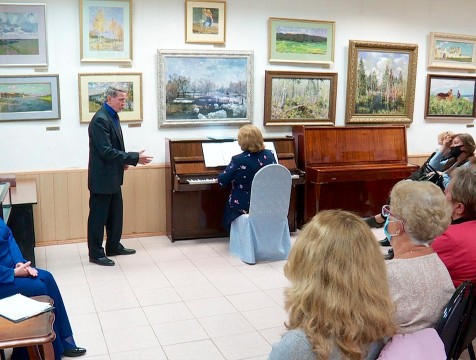 В картинной галерее Людмилы Климентовской отметили 105-летие художницы
