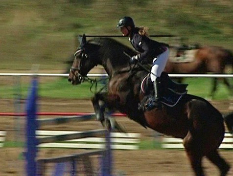 Воспитанница калужской конной школы показала лучший результат на Первенстве России