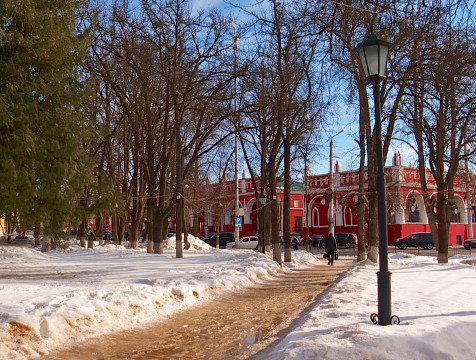 Движение у сквера Ленина в Калуге ограничат с 20 по 22 января