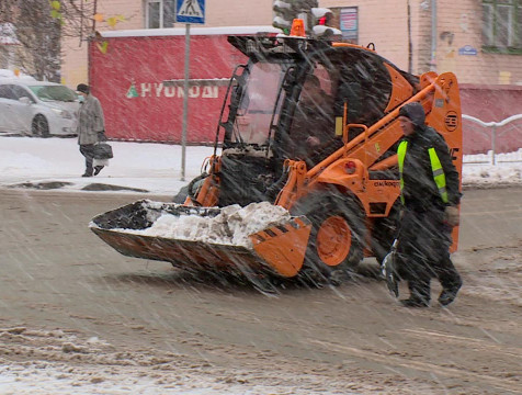 Восемь улиц Калуги 25 января освободят от снега