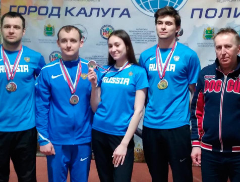Калужане вошли в тройку лидеров Кубка России по полиатлону