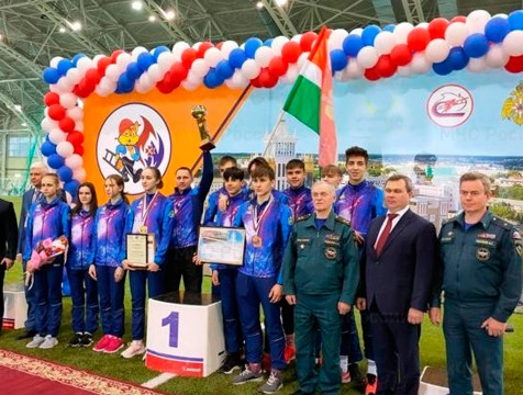 Калужская команда стала лучшей на всероссийских соревнованиях МЧС