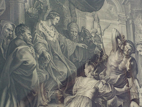 Гравюру по картине Рубенса «Суд Соломона» представили в Калужской музее искусств