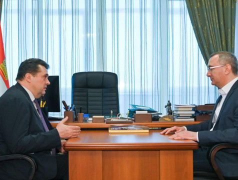 Владислав Шапша встретился с председателем Союза журналистов РФ