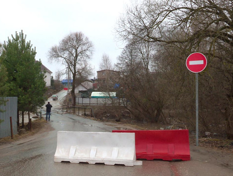 Мосты через Яченку и Терепец в Калуге закрыты из-за подъема воды