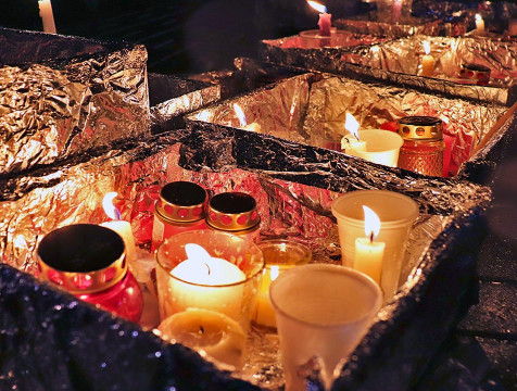 Свечи памяти снова зажгли в Калуге