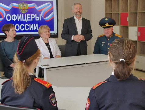 «Офицеры России» будут сотрудничать Людиновским районом для патриотического воспитания молодежи