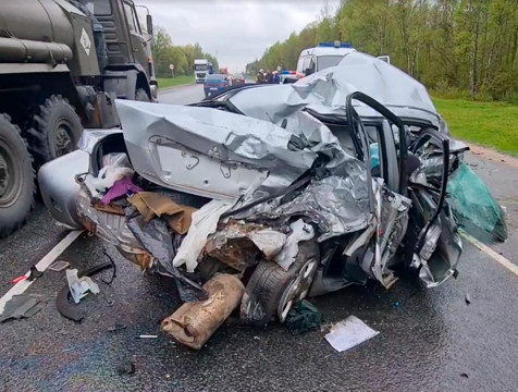 В результате ДТП под Дроздово в Калужской области погиб водитель Mitsubishi