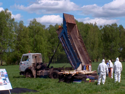 Тренировки по ликвидации очагов АЧС проходят в Калужской области