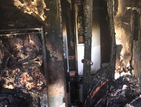Пожар в Калуге унес жизнь 62-летней женщины