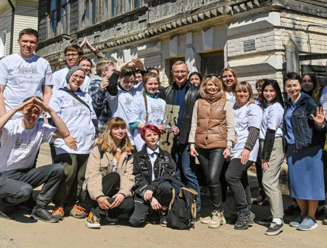 Российские студенты участвуют в реставрации боровского «Дома с кружевами»