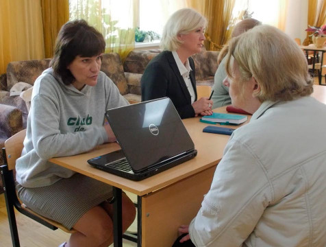 В людиновском лагере 