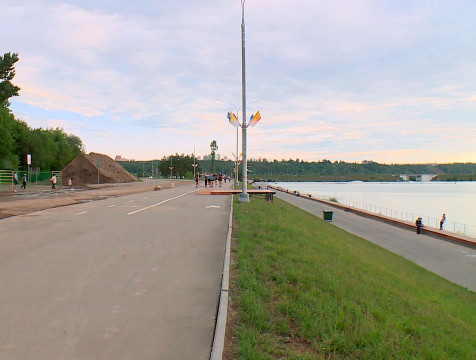 Благоустроенную часть набережной Яченского водохранилища могут продлить