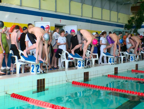 Областные соревнования по плаванию ко Дню России проходят в Калуге