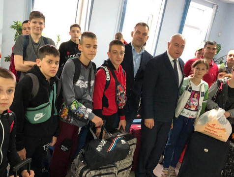 Юные пловцы из ДНР начали тренировки в Обнинске