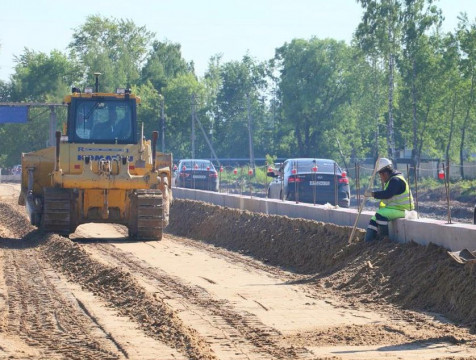 На северном въезде организуют временную дорогу для транспорта