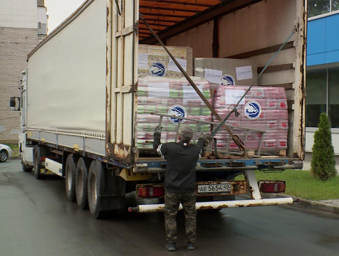 Гуманитарный груз из Калужской области благополучно доставлен в Первомайск