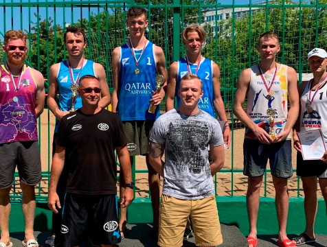 Пляжные волейболисты из Обнинска стали чемпионами ЦФО