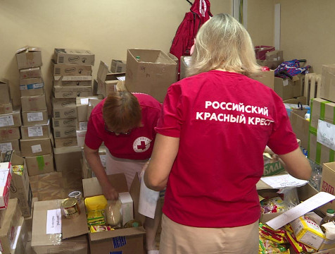 Более 700 беженцев обратились за помощью в региональное отделение Красного креста