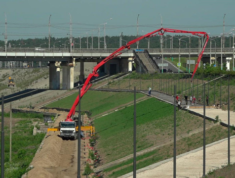 На набережной Оки началось благоустройство пляжа