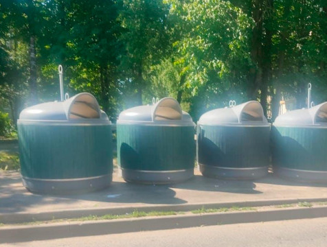 23 контейнера закрытого типа установили на калужских улицах