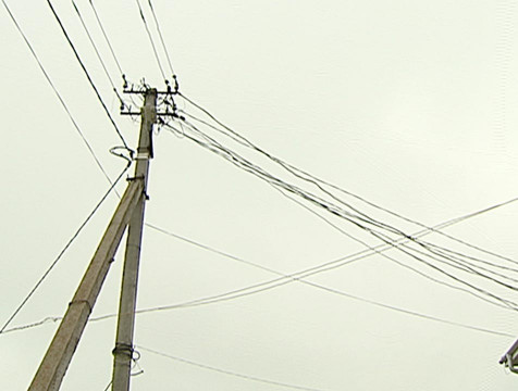 Дзержинский район остался без электричества из-за непогоды