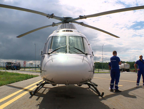 Более 30 вылетов с начала года совершила бригада санавиации