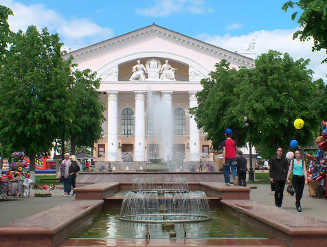 В Калуге на Театральной площади вновь прозвучал сигнал тревоги