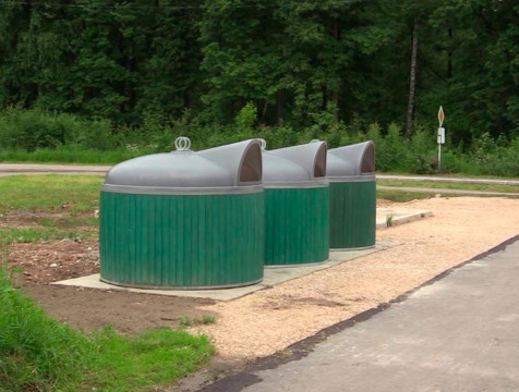 В Сосенском установлено 19 контейнеров закрытого типа