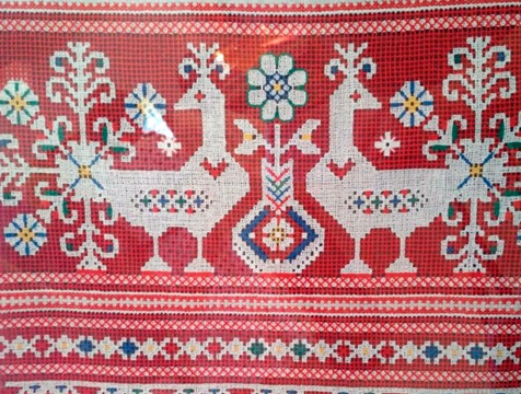 Тарусская вышивка лидирует в своей номинации на сайте всероссийского туристического проекта