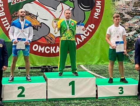 Жуковские гиревики завоевали медали Всероссийских сельских игр