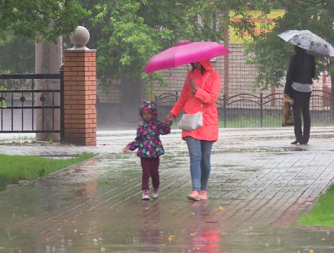 Спасатели предупреждают калужан о сильном дожде с грозой