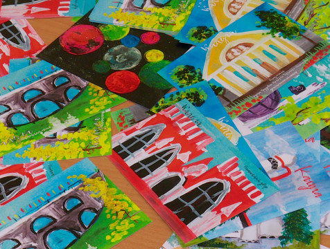 Рисунки детей из центра 