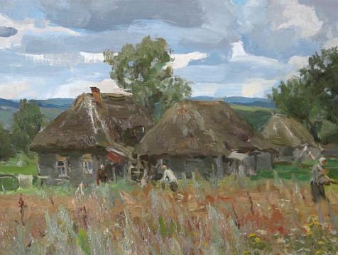 К 120-летию Порфирия Крылова в Калуге представили картину художника