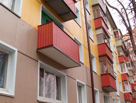 В 19 многоэтажных домах региона завершен капремонт фасадов