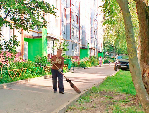 Награждение лучшего дворника Калуги состоится в День города